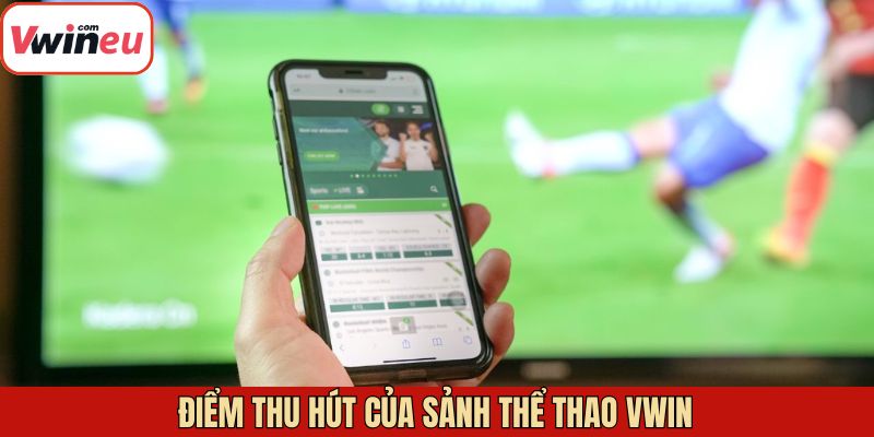 Ưu điểm khi lựa chọn sảnh chơi thể thao Vwin