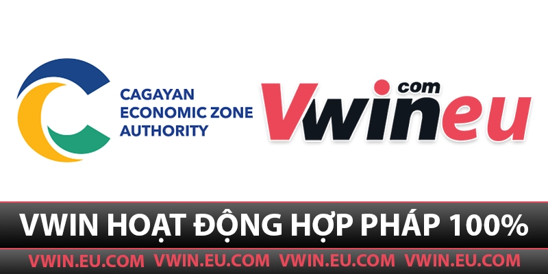 Vwin đã đăng ký giấy phép Cagayan Economic Zone Authority